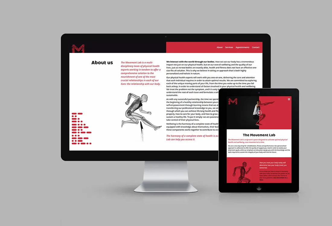 The Movement Lab Website