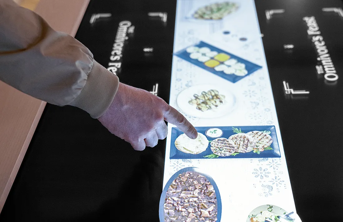 Omnivore's Feast Touch Table Experience